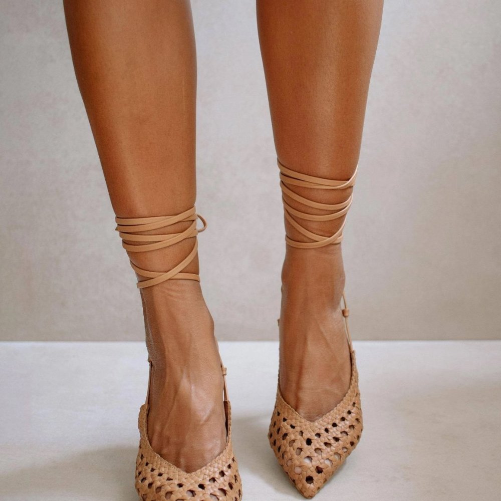 ALOHAS Sandstorm Sandal Pump Camel